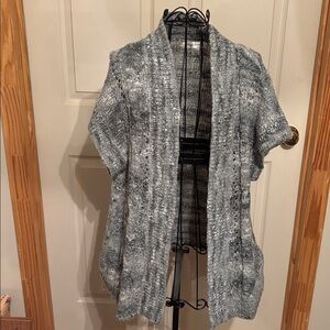 Christopher & Banks Heathered Knit Cardigan